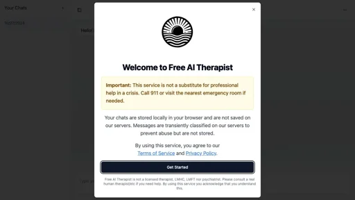 Free AI Therapist