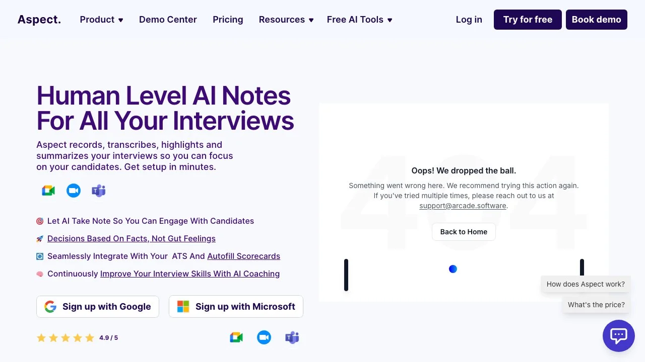 Aspect: Revolutionizing Interview Notes with AI