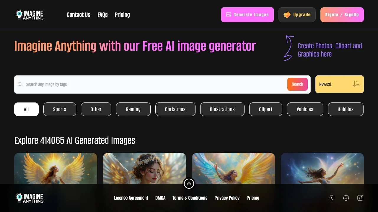 Imagine Anything: Free AI Image Generator for Stunning Visuals