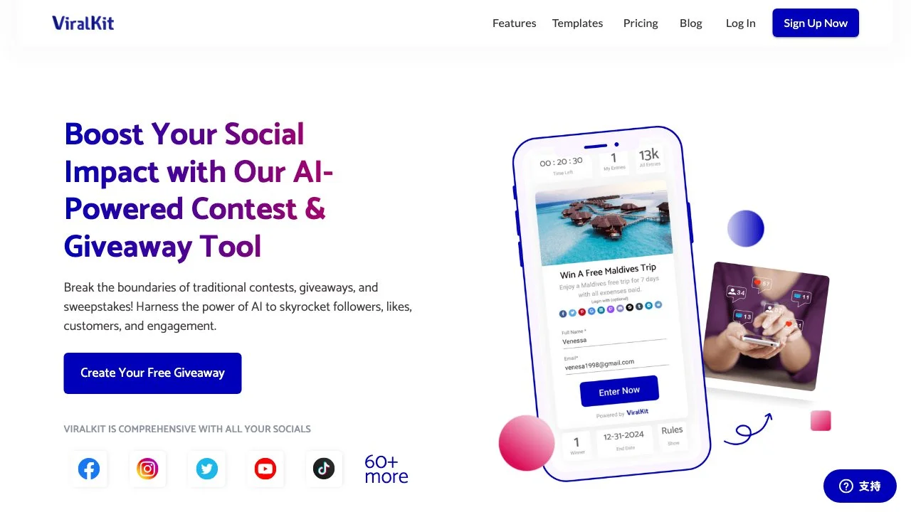ViralKit: AI-Powered Contests & Giveaways Tool
