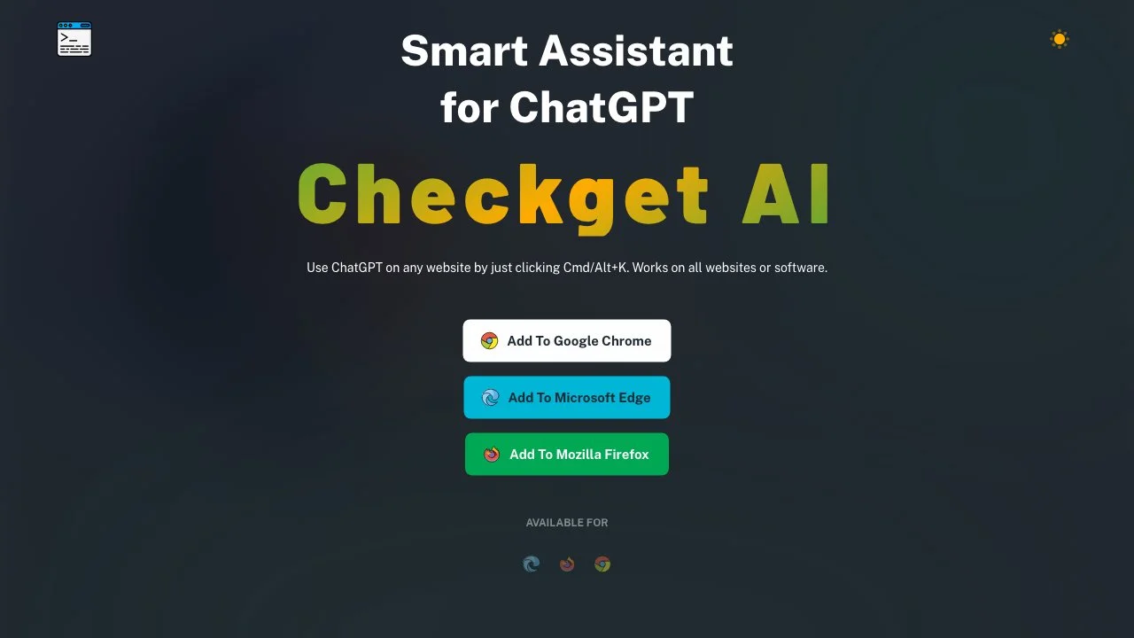 Checkget: Your Smart Assistant for ChatGPT