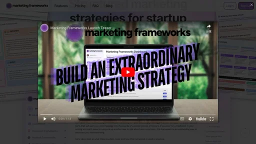 Marketing Frameworks