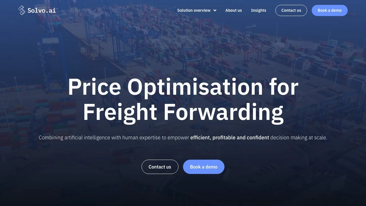 Unlock Pricing Efficiency with Solvo.ai for Freight Forwarding