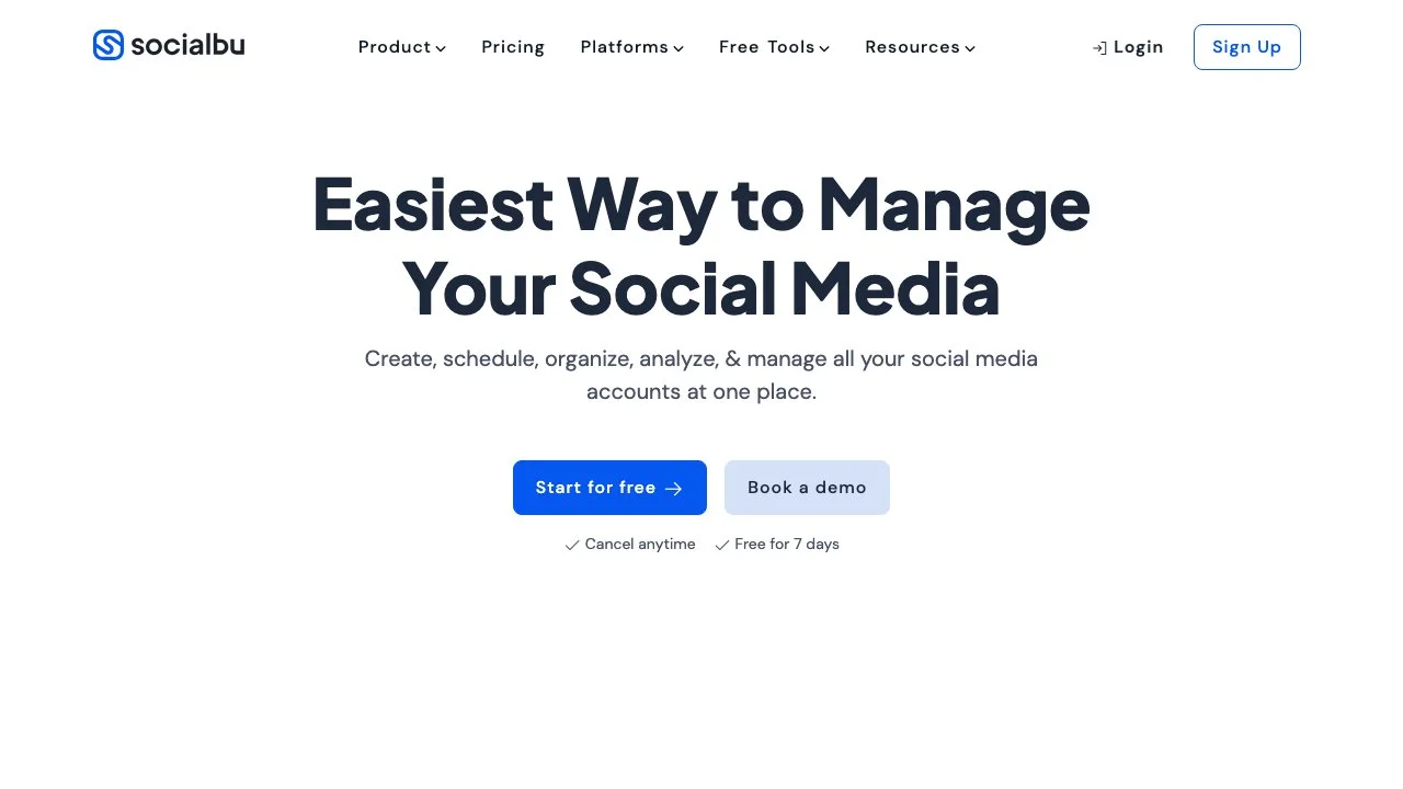 SocialBu: Simplify Your Social Media Management