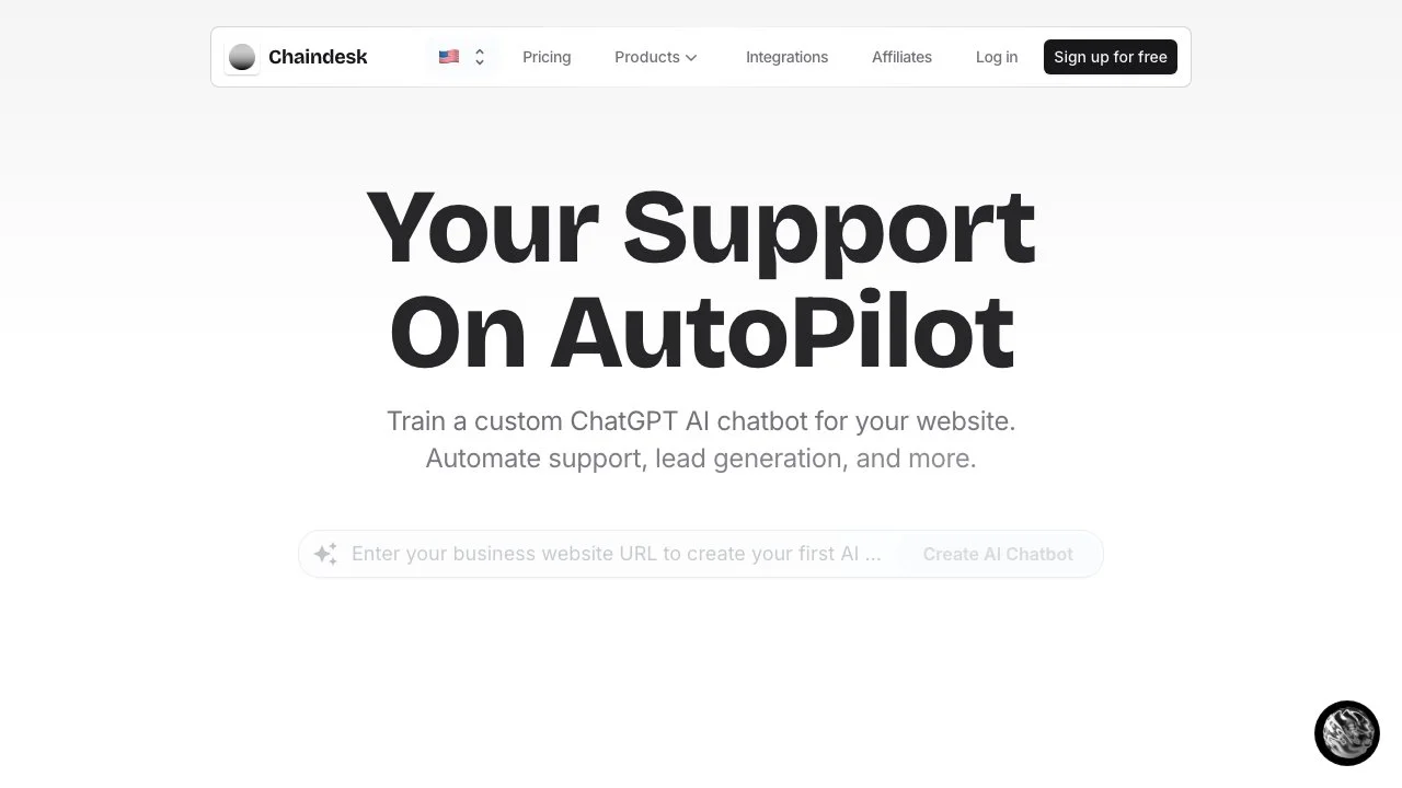 Chaindesk: Build Your Own AI Chatbot for Your Website