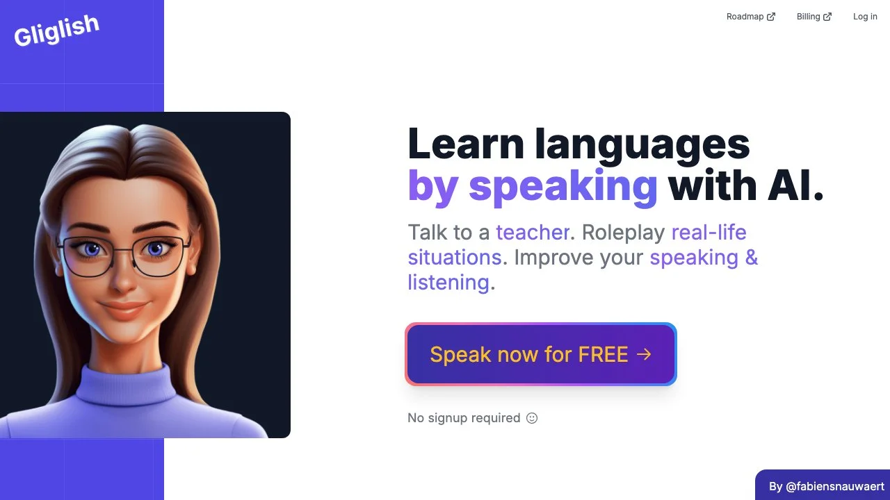 Gliglish: Your AI Language Learning Companion