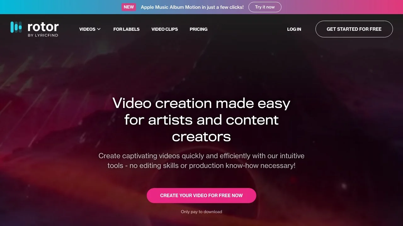 Create Stunning Music Videos Easily with Rotor Videos 🎬