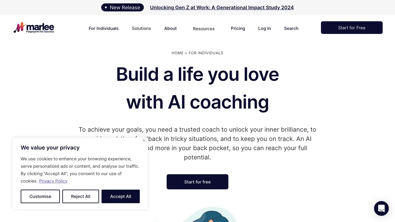 Transform Your Life with AI Coach Marlee