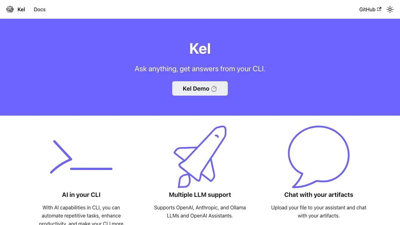 Kel: The AI Assistant Revolutionizing Your CLI Experience