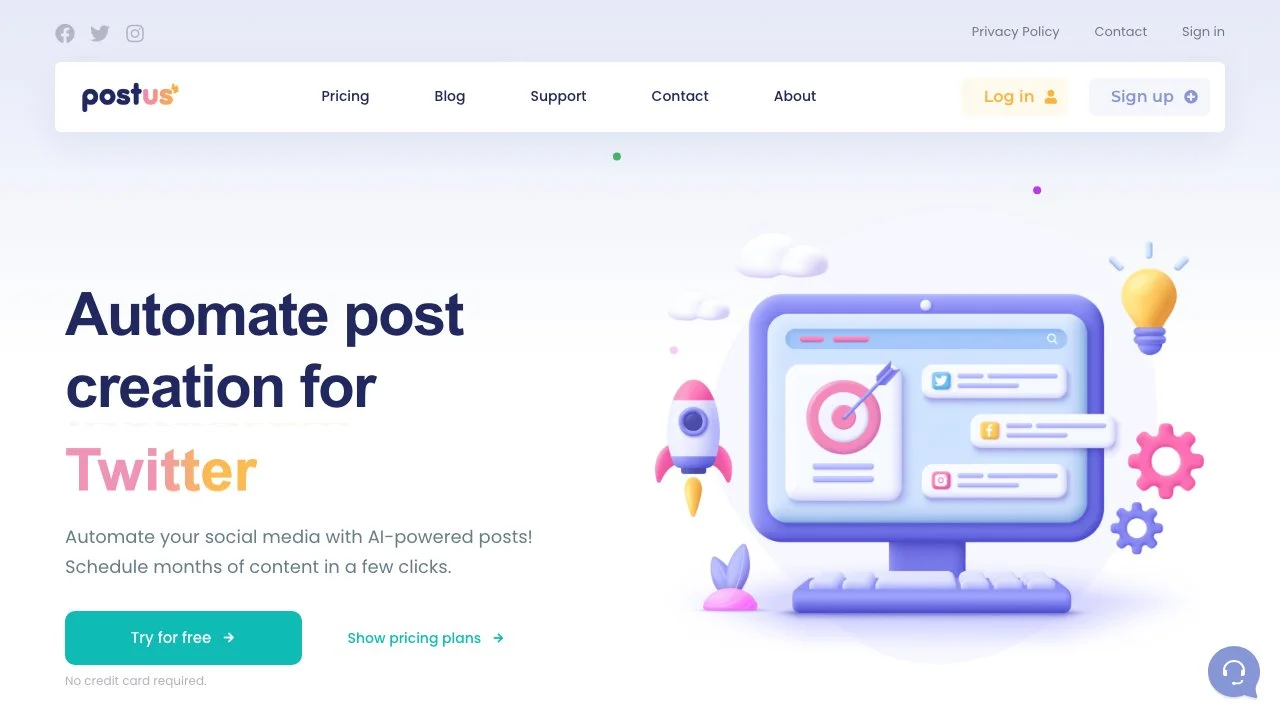 Postus: AI-Powered Social Media Automation