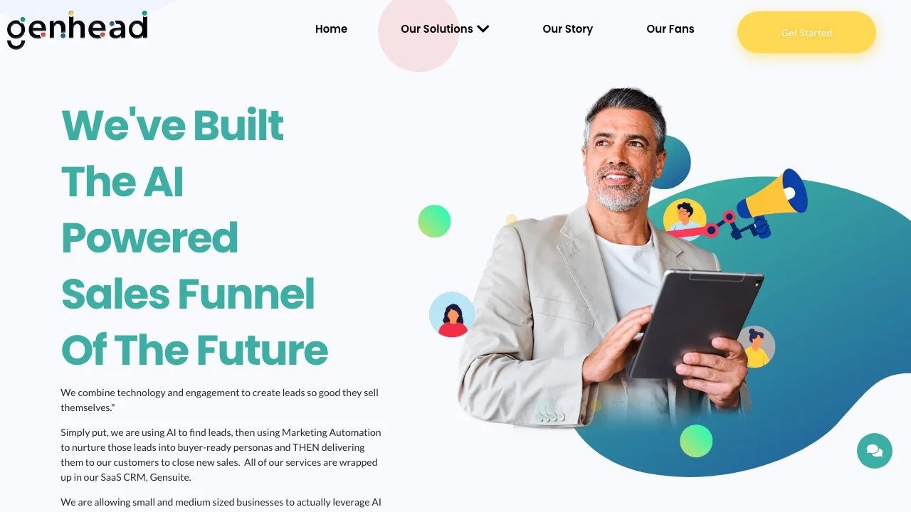 Genhead: AI-Powered Sales Funnel for Business Growth