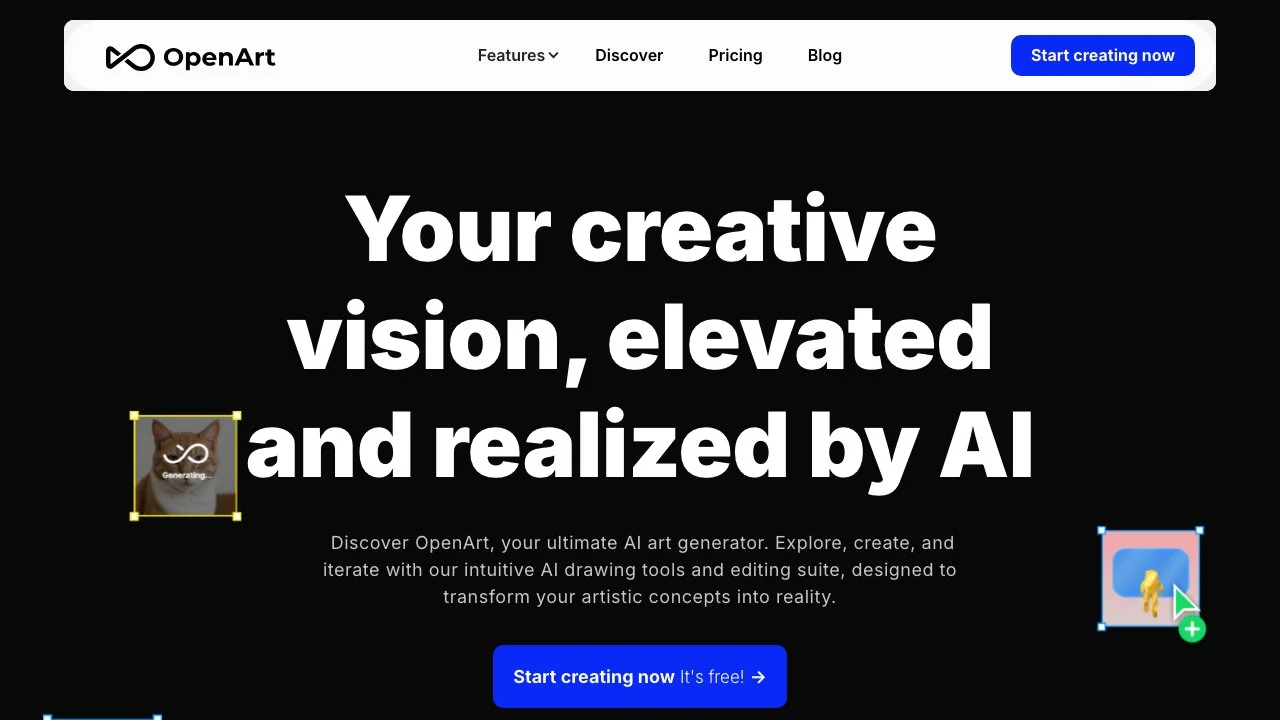 OpenArt: Free AI Art Generator & Editor for Creative Minds