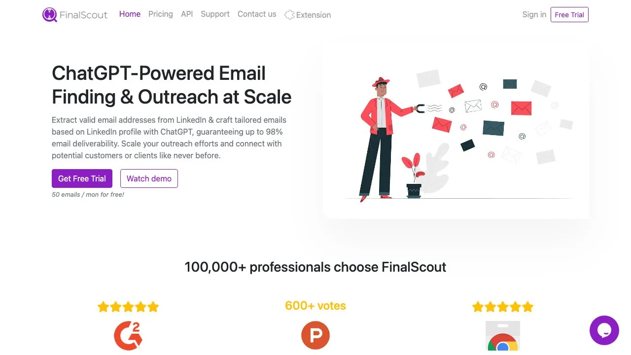 FinalScout: Find Anyone's Professional Email Address