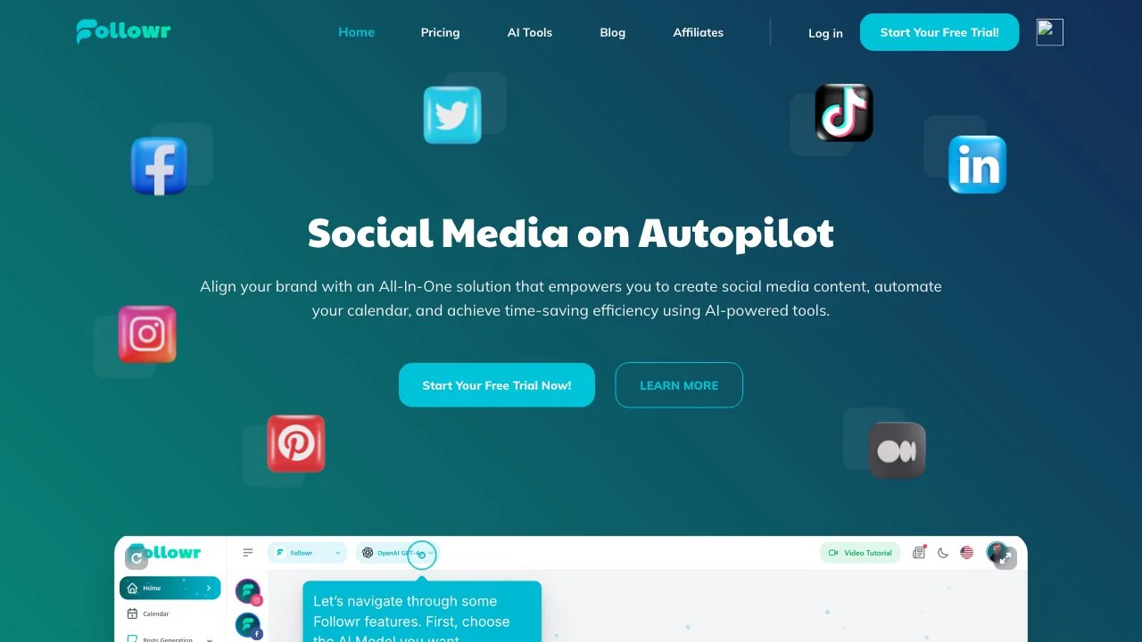 Followr: The Ultimate AI Social Media Management Tool