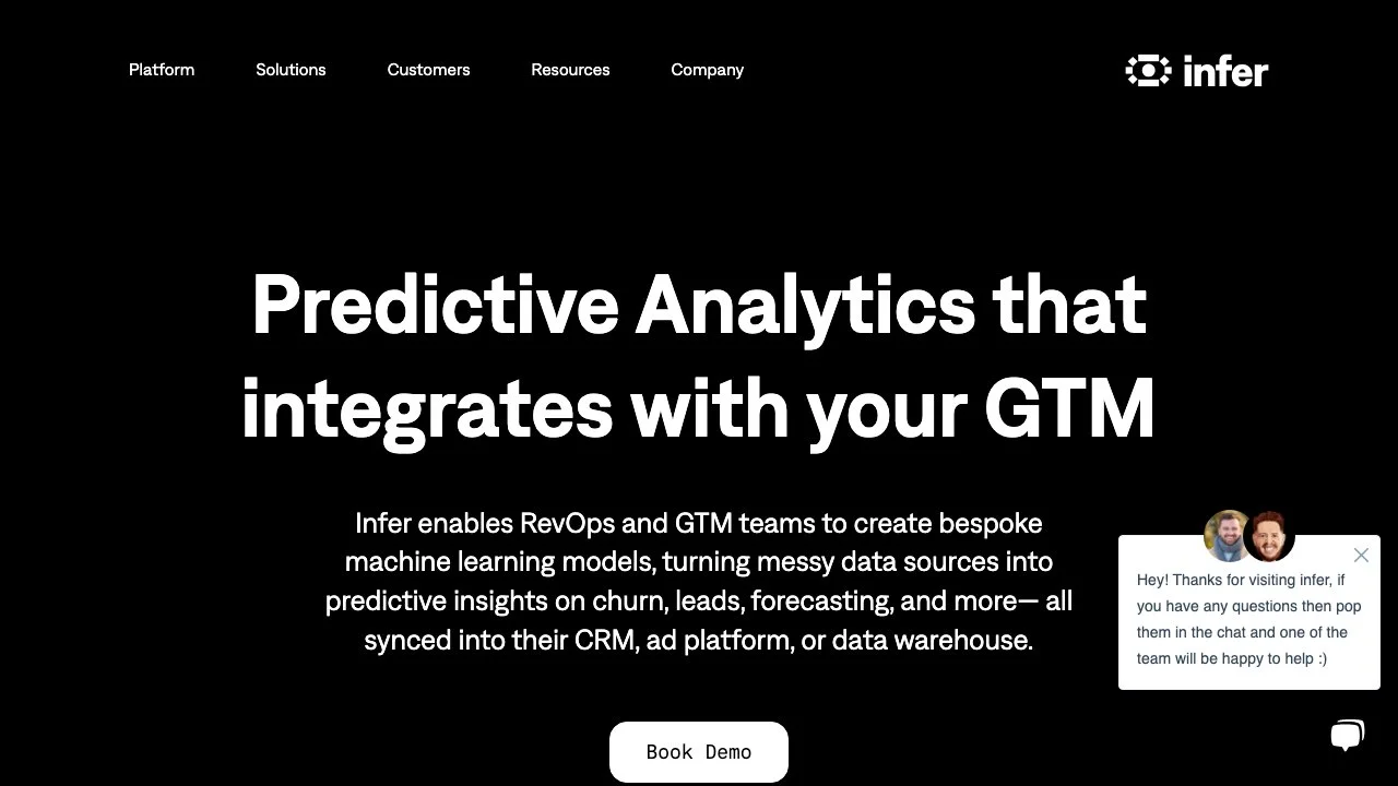 Infer: Predictive Analytics Tool for Business Success