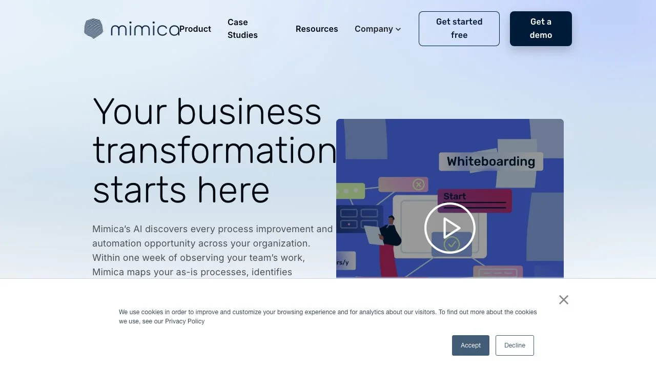 Transform Your Business Processes with Mimica's AI