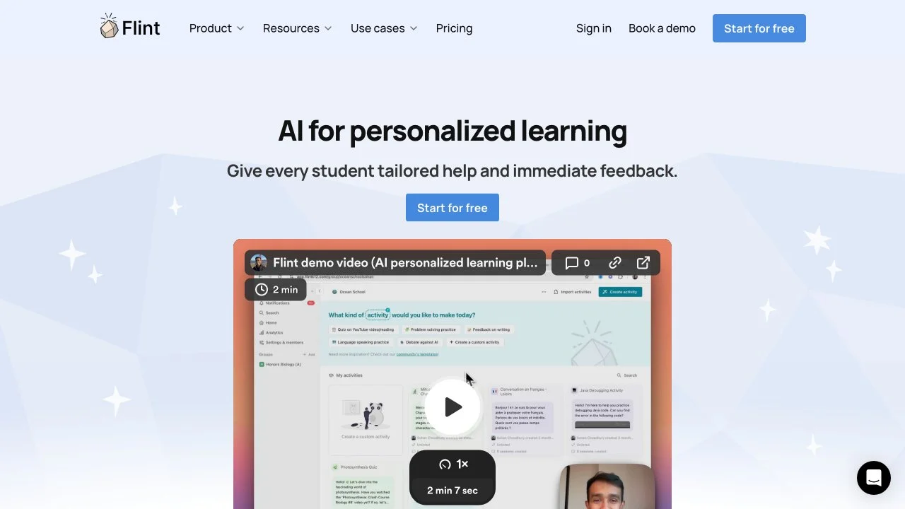 Flint - Transforming Education with AI Personalization