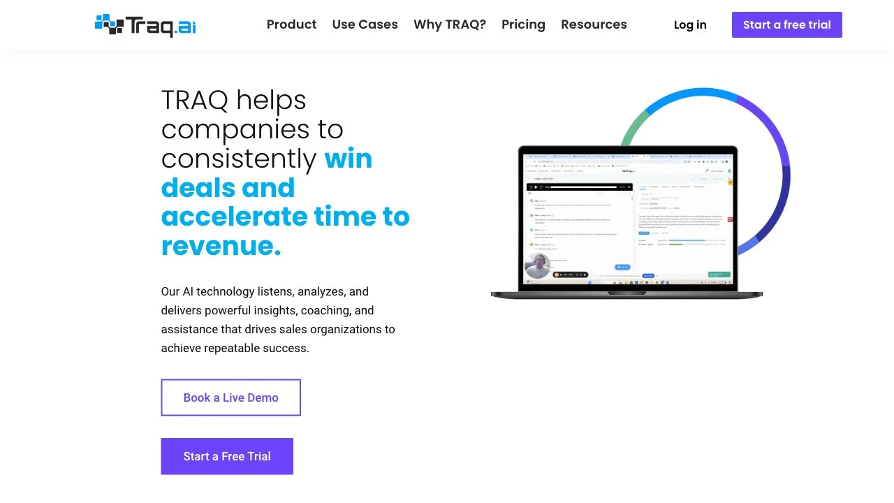 Unlock Sales Success with TRAQ: Your AI-Powered Assistant