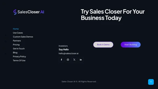 Sales Closer AI