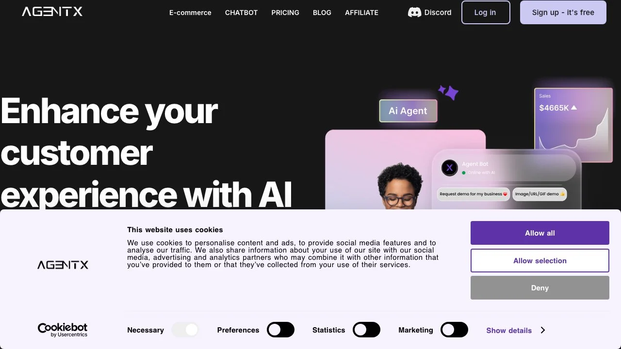 AgentX: Effortlessly Build Your AI Chatbot