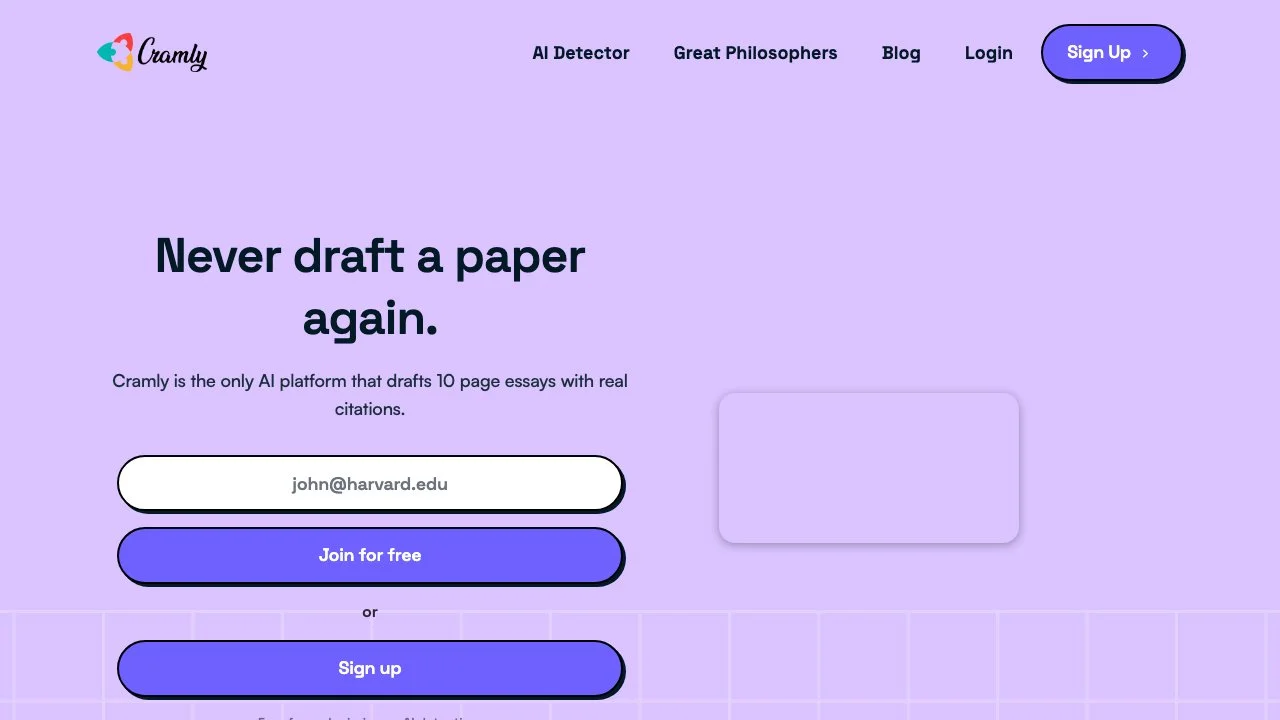 Cramly.ai: Your Ultimate AI Writing Assistant