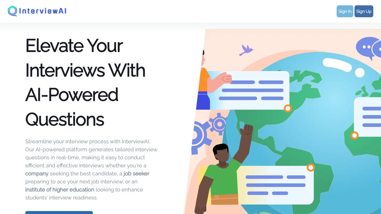 InterviewAI - Revolutionize Your Interview Experience