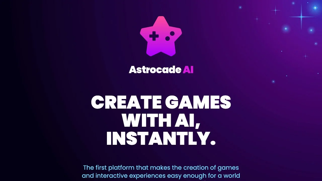 Astrocade: Tạo Game Ngay Lập Tức với AI