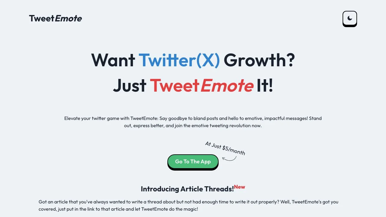 Boost Your Twitter Engagement with TweetEmote