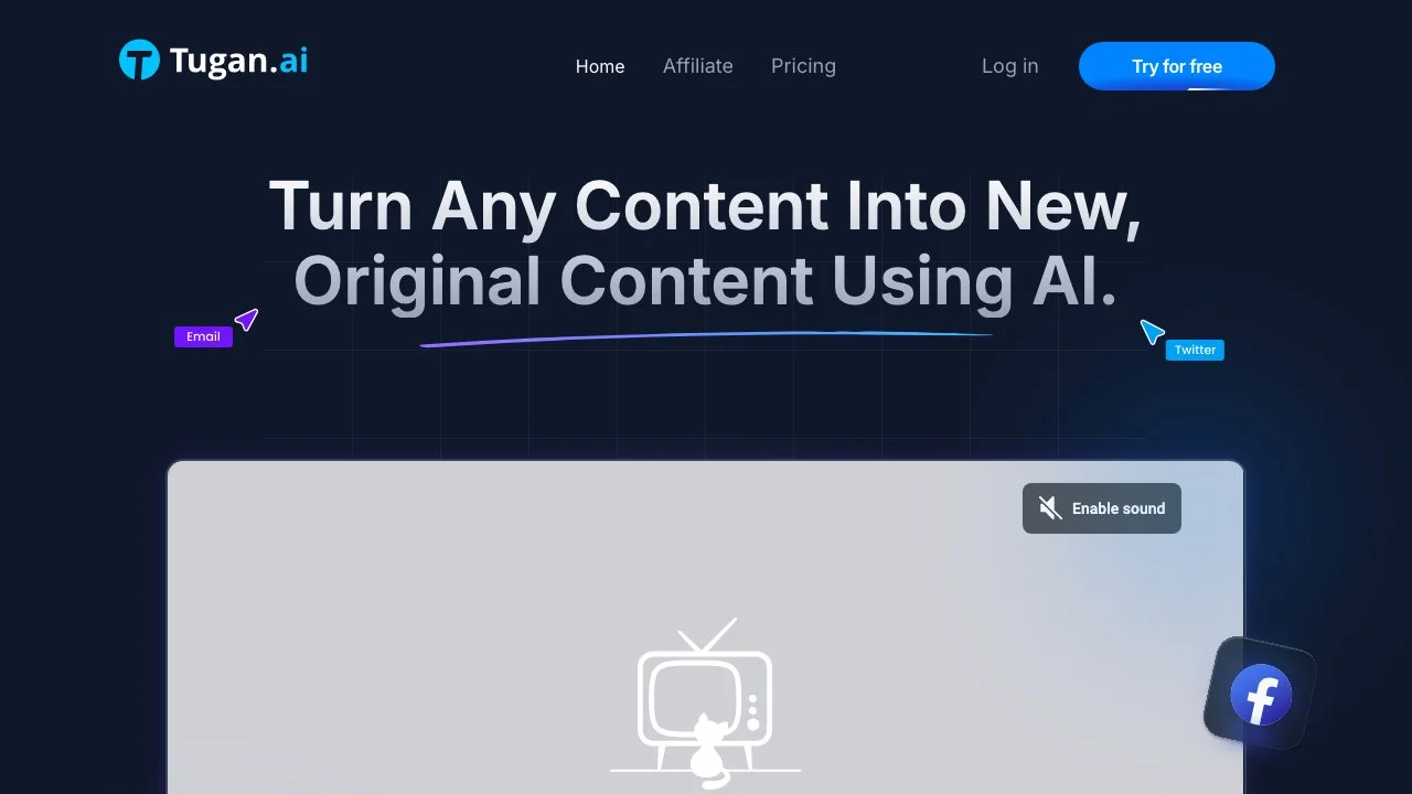 Tugan.ai: Revolutionize Your Content Creation Process