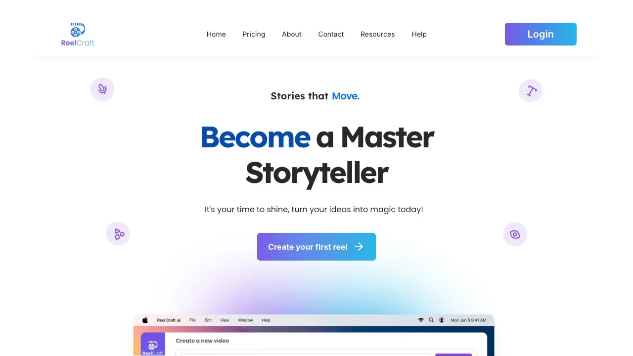 ReelCraft: Turn Your Thoughts into Animated Stories