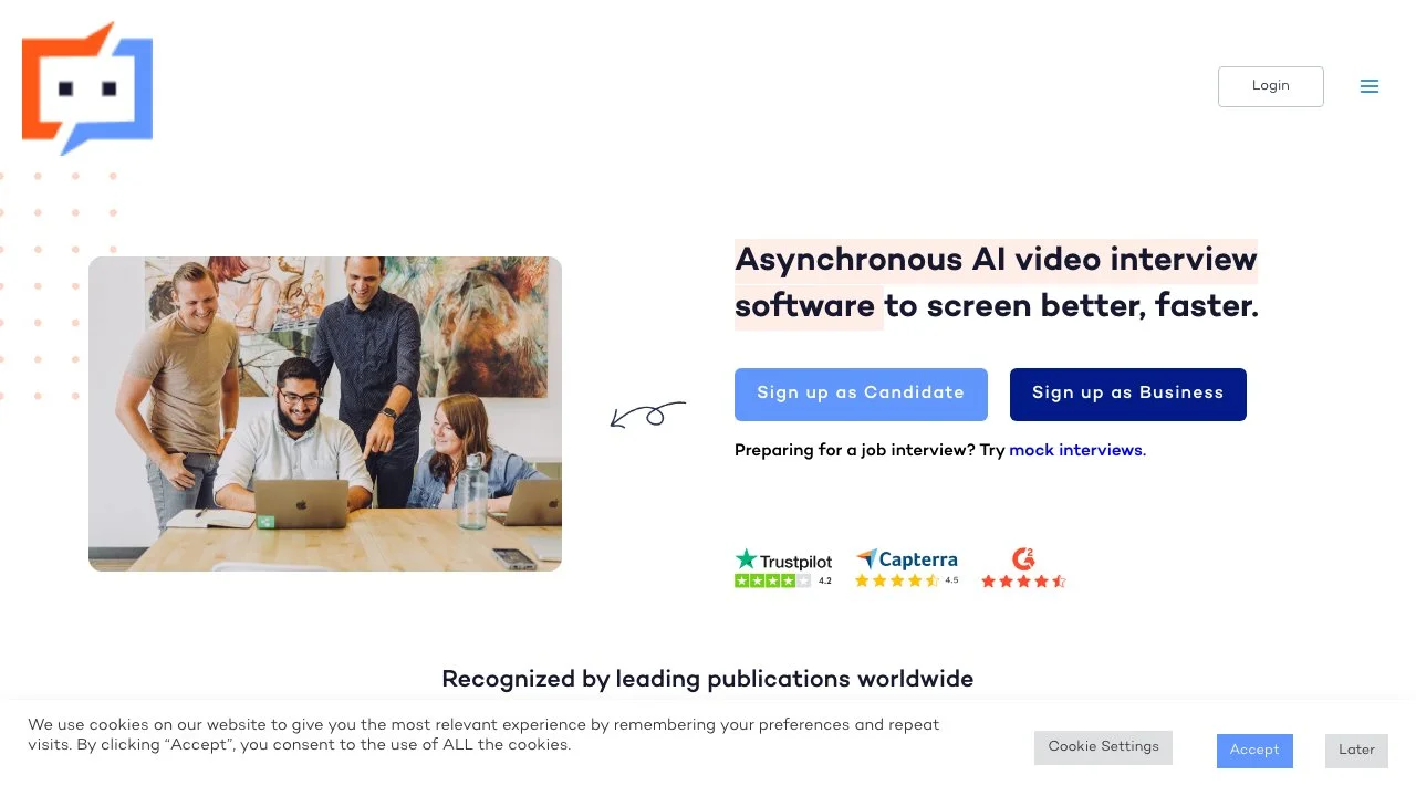 Interviewer.AI: Streamline Your Hiring with AI Video Interviews