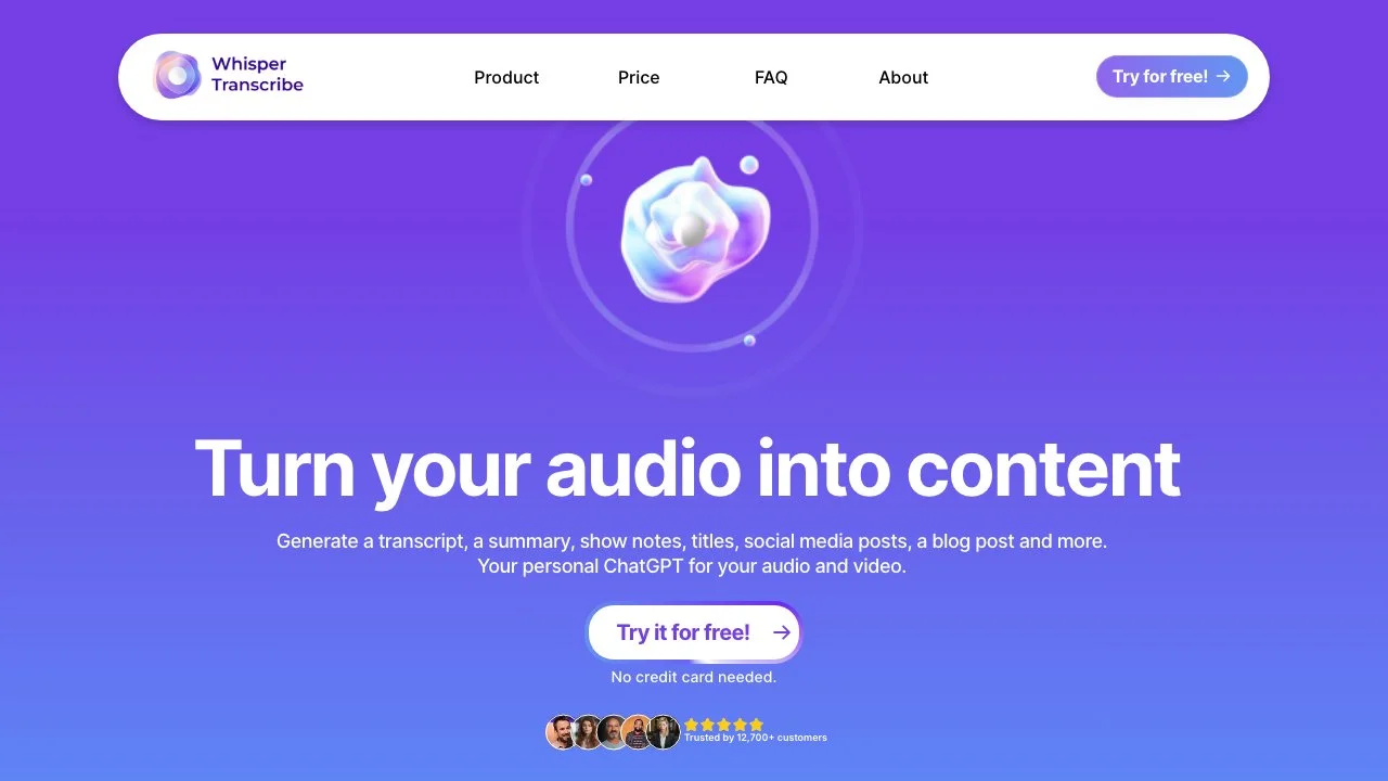 WhisperTranscribe: Transform Audio into Engaging Content