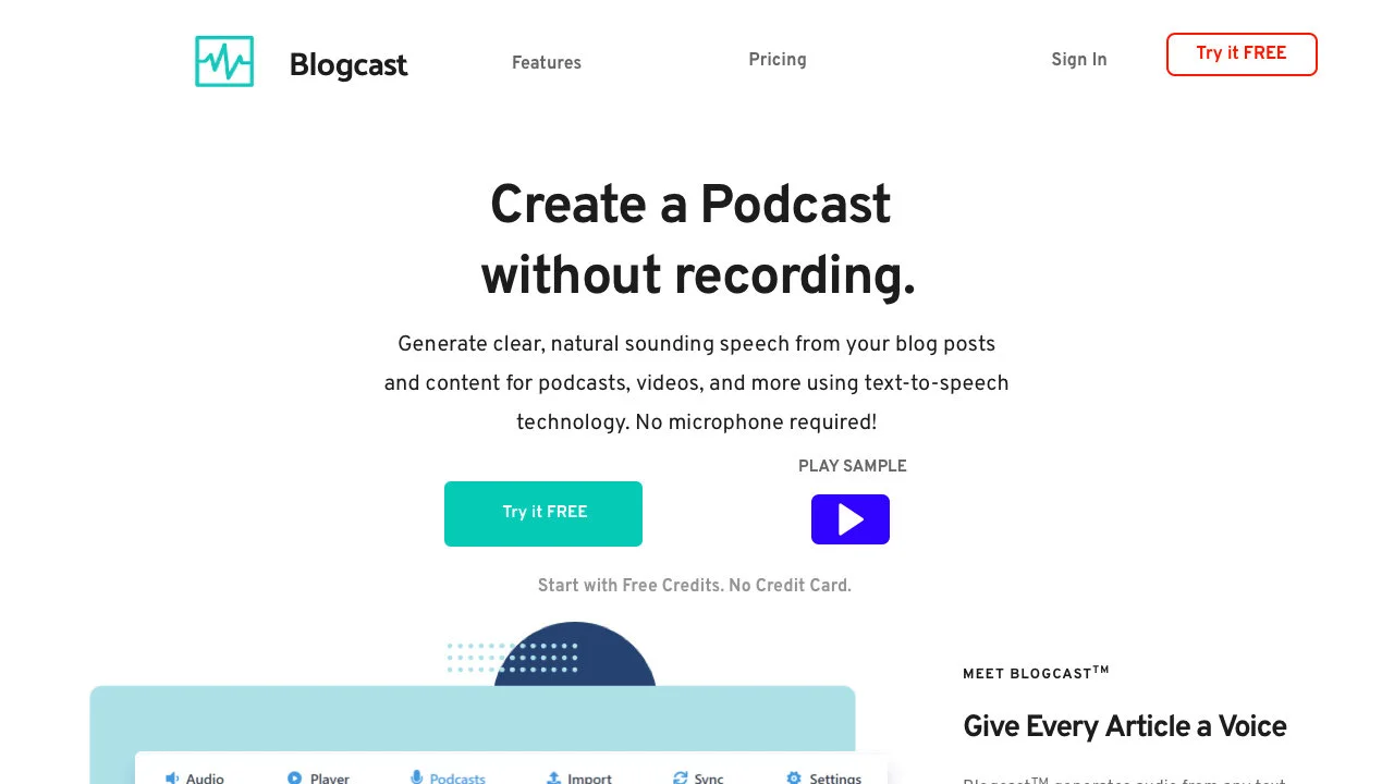 Blogcast: Create Engaging Audio from Your Text