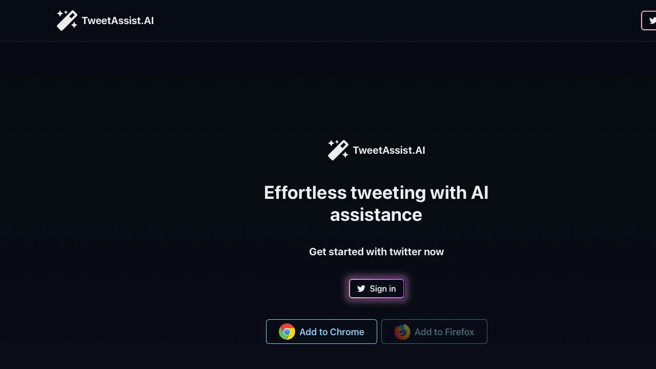 Tweet Assist: Tạo Tweet Dễ Dàng Với Trợ Lý AI