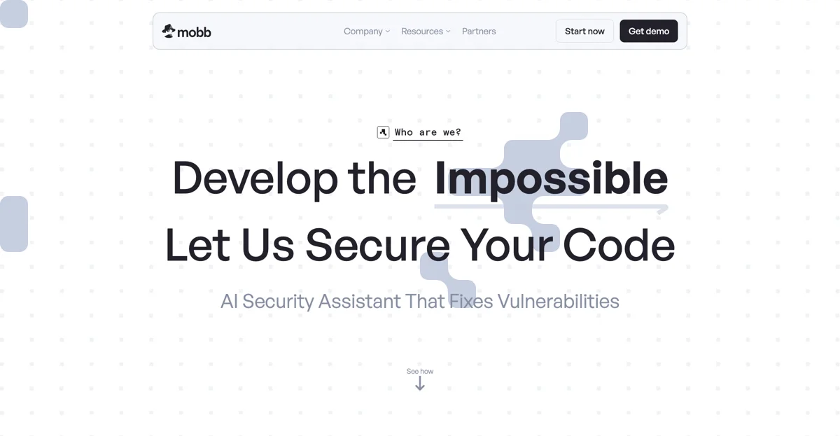 Mobb: AI Coding Assistant for Secure Application Development