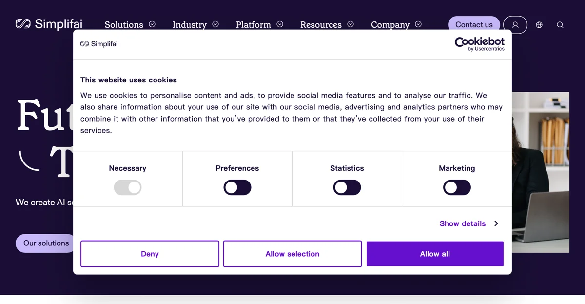 Simplifai: AI Process Automation Solutions for Banking & Insurance