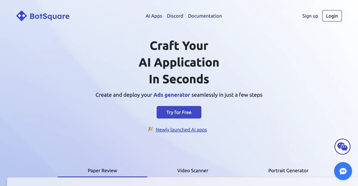 Create AI Applications Effortlessly with BotSquare