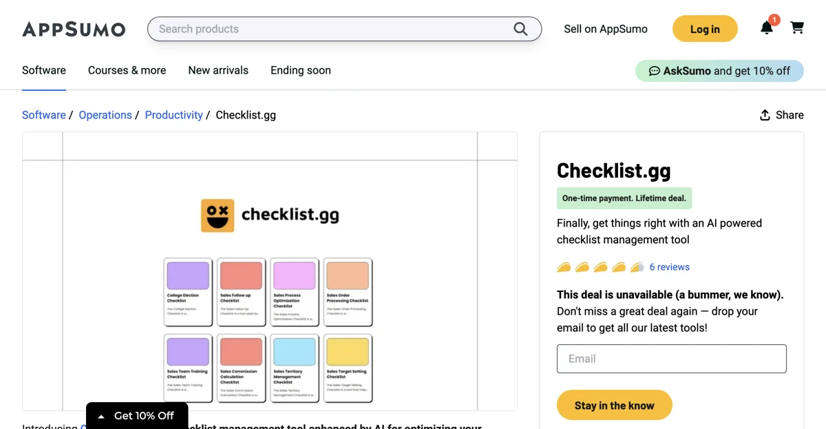 Optimize Your Workflow with Checklist.gg: The AI Checklist Tool