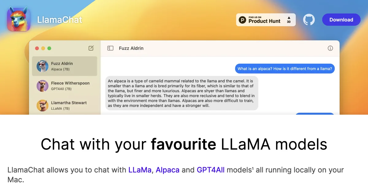 Explore LlamaChat: Your Local AI Chatbot Companion