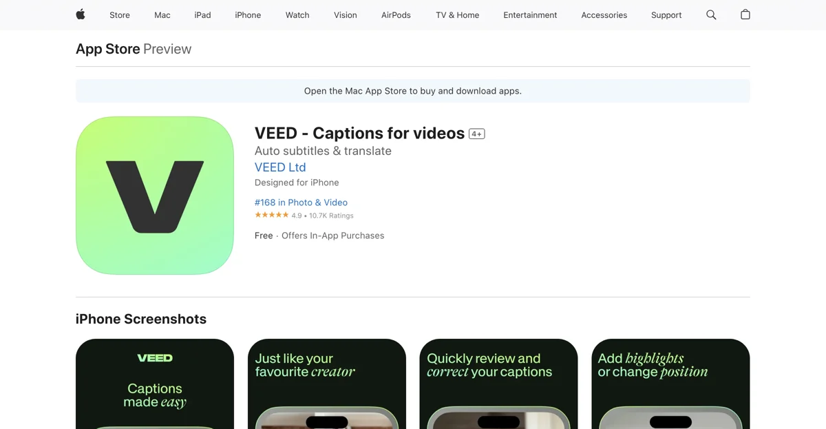 VEED: Effortless Video Captioning with AI Technology