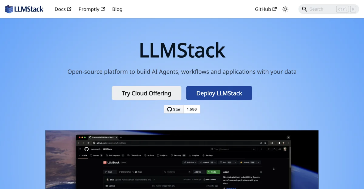 LLMStack: No-Code AI App Builder for Rapid Development