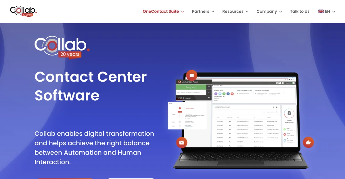 OneContact Suite - Enhance Your Contact Center Experience