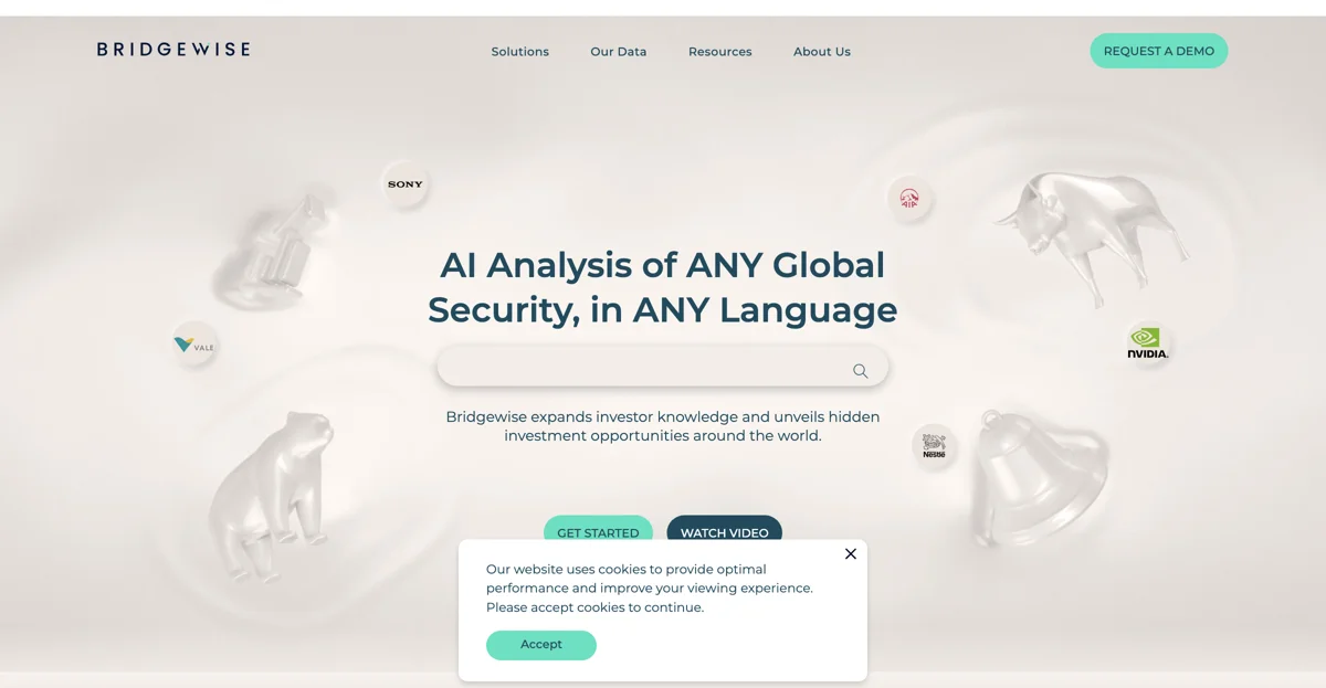 Bridgewise: AI-Powered Financial Analysis for Global Investors