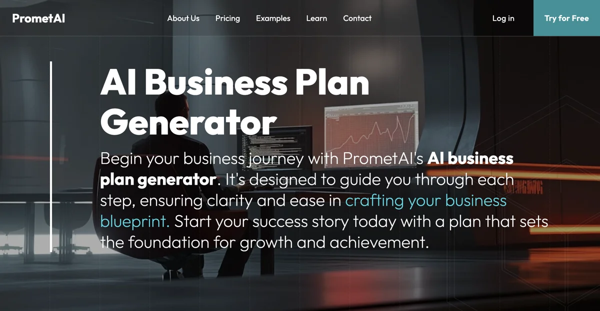 PrometAI: Your Ultimate AI Business Plan Generator