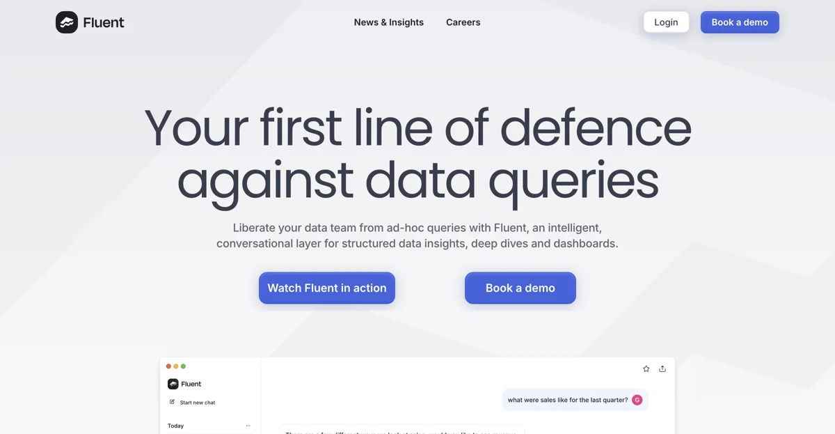 Fluent: Your First Line of Defence Against Data Queries