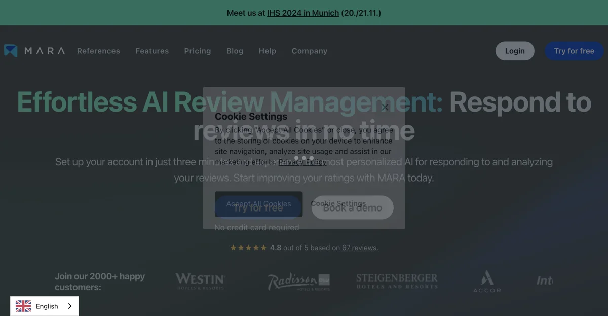 MARA AI Review Management: Effortless Review Responses