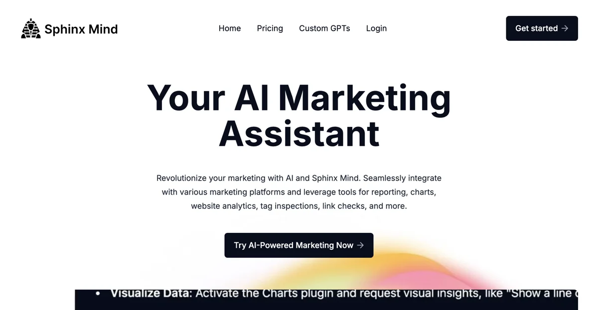 Sphinx Mind - Your Ultimate AI Marketing Assistant