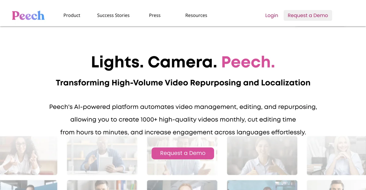 Peech: Automate Your Video Production for Maximum Efficiency