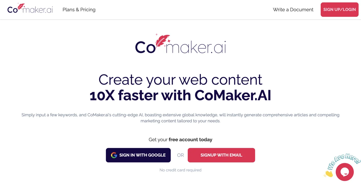 CoMaker.ai: Revolutionizing Content Creation with AI