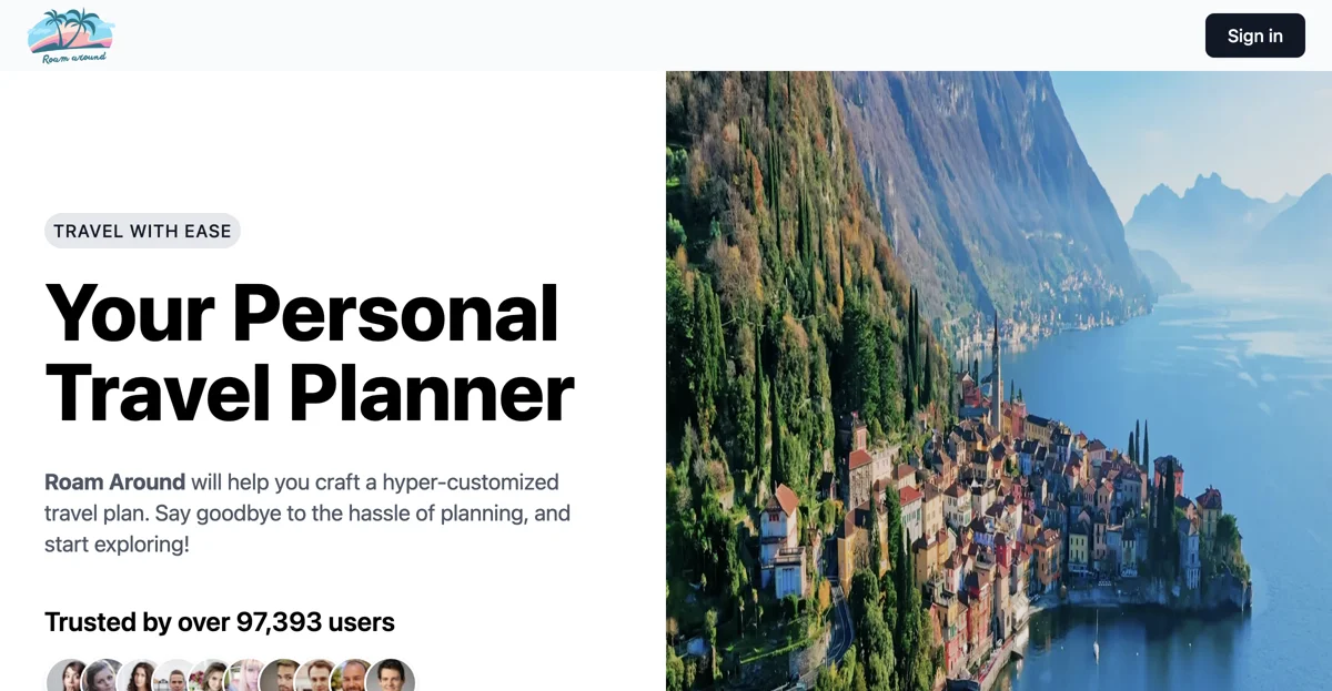 Roam Around: Your Ultimate AI Travel Planner